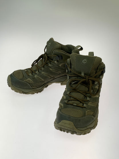 【中古品】【メンズ】 MERRELL メレル モアブ2ミッドGTXワイドワイズ トレッキングブーツ J99773W メンズ 靴 シューズ ハイキング 164-260825-em-04-min サイズ：25.0cm カラー：カーキ 万代Net店