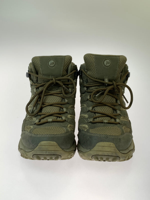 【中古品】【メンズ】 MERRELL メレル モアブ2ミッドGTXワイドワイズ トレッキングブーツ J99773W メンズ 靴 シューズ ハイキング 164-260825-em-04-min サイズ：25.0cm カラー：カーキ 万代Net店