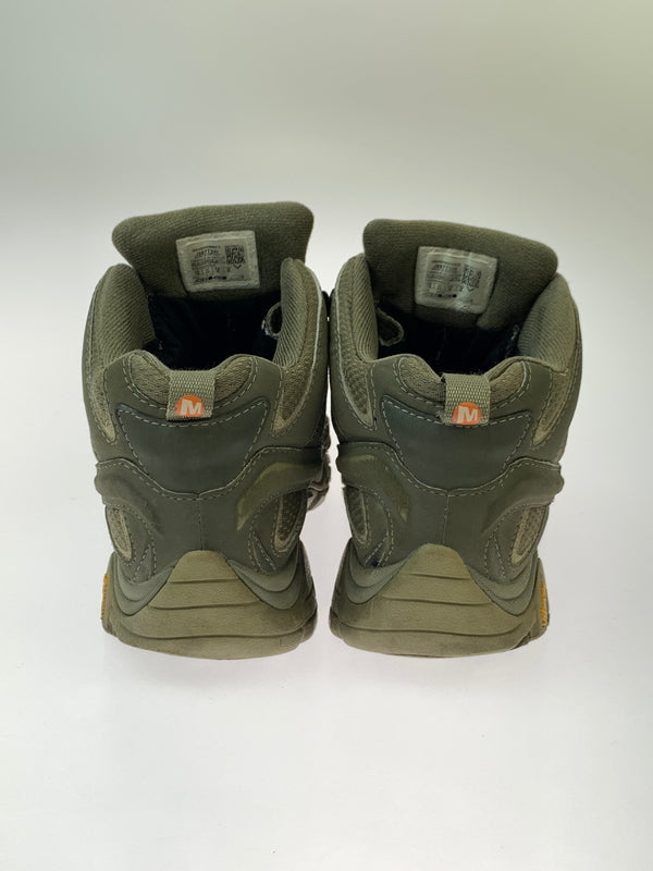 【中古品】【メンズ】 MERRELL メレル モアブ2ミッドGTXワイドワイズ トレッキングブーツ J99773W メンズ 靴 シューズ ハイキング 164-260825-em-04-min サイズ：25.0cm カラー：カーキ 万代Net店