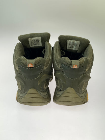 【中古品】【メンズ】 MERRELL メレル モアブ2ミッドGTXワイドワイズ トレッキングブーツ J99773W メンズ 靴 シューズ ハイキング 164-260825-em-04-min サイズ：25.0cm カラー：カーキ 万代Net店