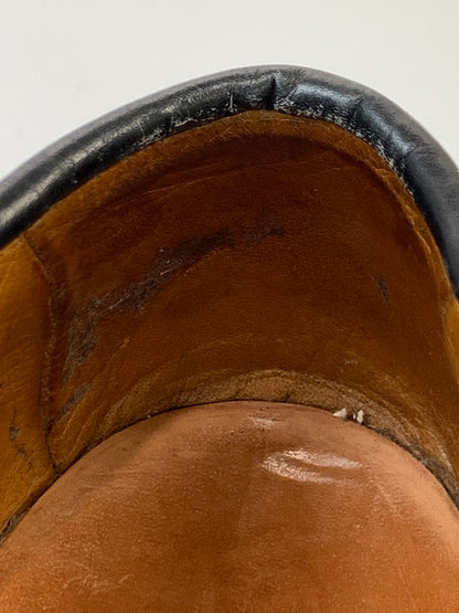 【中古品】【メンズ】 ALLEN EDMONDS アレンエドモンズ NEWPORT ニューポート 革靴 ローファー タッセル 164-260825-em-09-min サイズ：7D カラー：ブラック 万代Net店