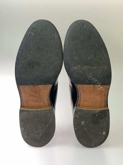 【中古品】【メンズ】 ALLEN EDMONDS アレンエドモンズ NEWPORT ニューポート 革靴 ローファー タッセル 164-260825-em-09-min サイズ：7D カラー：ブラック 万代Net店