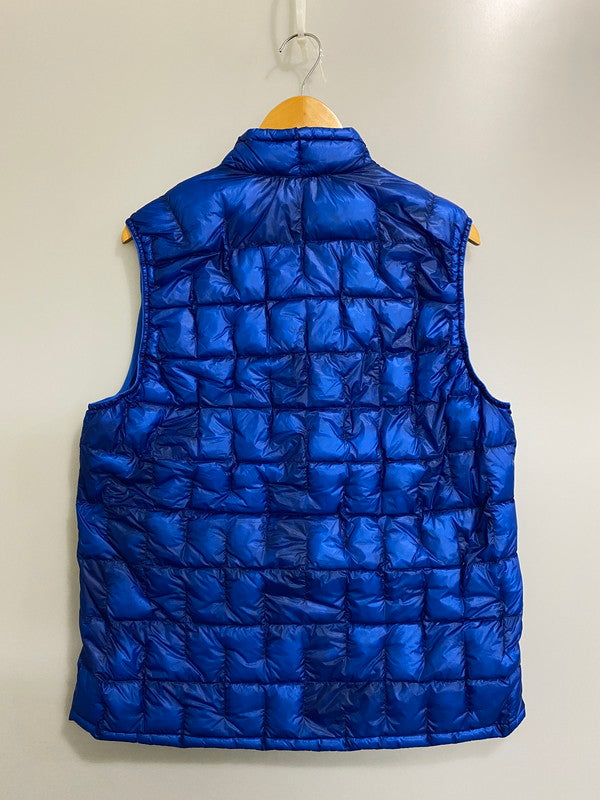 【中古品】【メンズ】 MONT-BELL モンベル プラズマ1000 ダウン ベスト 1101530 超軽量 メンズ アウター 144-260825-em-13-min サイズ：XL カラー：ブルー 万代Net店