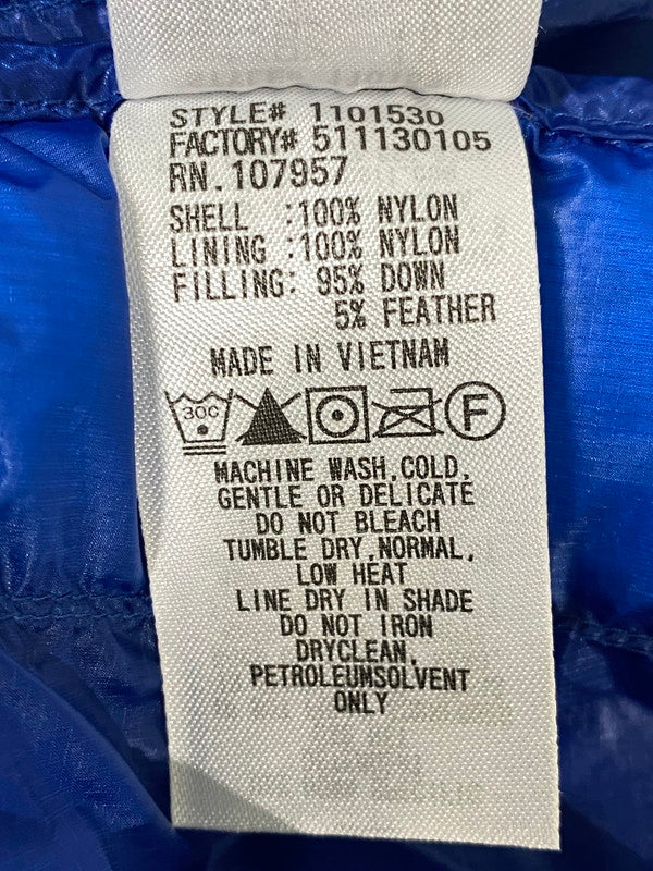 【中古品】【メンズ】 MONT-BELL モンベル プラズマ1000 ダウン ベスト 1101530 超軽量 メンズ アウター 144-260825-em-13-min サイズ：XL カラー：ブルー 万代Net店