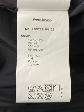 【中古品】【メンズ】 FRESHSERVICE フレッシュサービス CORPORATE DOWN VEST FSC243--10112B コーポレート ダウン ベスト メンズ アウター 140-260825-em-47-min サイズ：L カラー：ブラック 万代Net店
