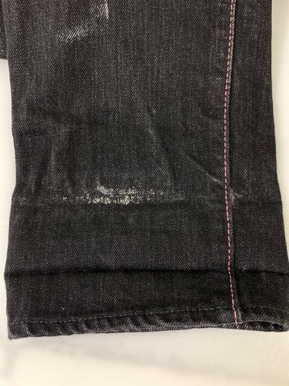 【中古品】【メンズ】 MOMOTARO JEANS 桃太郎ジーンズ DENIM PANTS B0705SP 出陣タイトストレート デニムパンツ ボトムス 156-260909-yn-05-min サイズ：W29 カラー：ブラックインディゴ 万代Net店