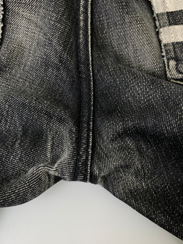 【中古品】【メンズ】 MOMOTARO JEANS 桃太郎ジーンズ DENIM PANTS B0705SP 出陣タイトストレート デニムパンツ ボトムス 156-260909-yn-05-min サイズ：W29 カラー：ブラックインディゴ 万代Net店