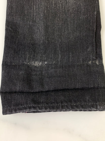 【中古品】【メンズ】 MOMOTARO JEANS 桃太郎ジーンズ DENIM PANTS B0705SP 出陣タイトストレート デニムパンツ ボトムス 156-260909-yn-05-min サイズ：W29 カラー：ブラックインディゴ 万代Net店