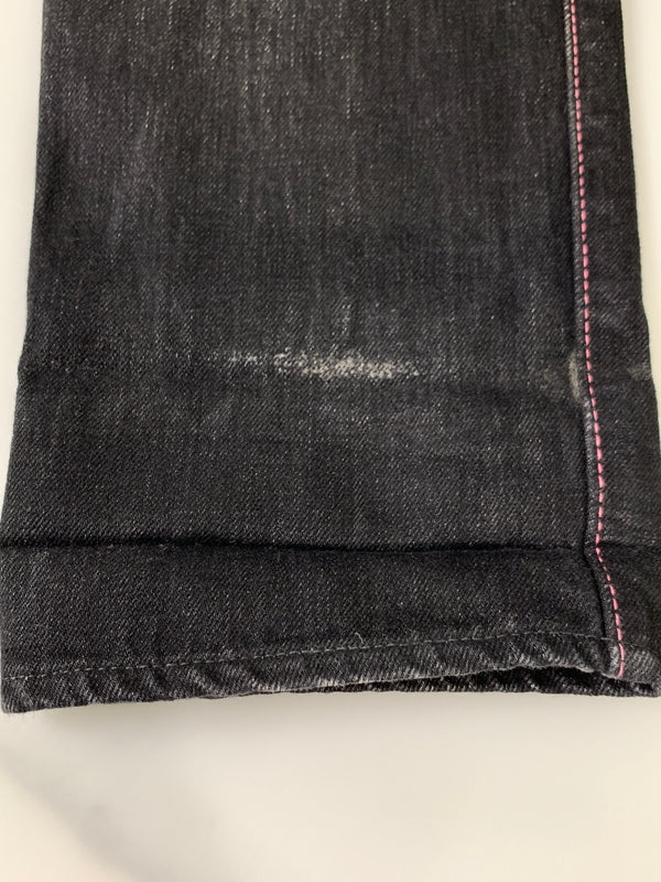 【中古品】【メンズ】 MOMOTARO JEANS 桃太郎ジーンズ DENIM PANTS B0705SP 出陣タイトストレート デニムパンツ ボトムス 156-260909-yn-05-min サイズ：W29 カラー：ブラックインディゴ 万代Net店
