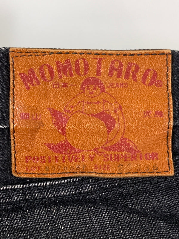 【中古品】【メンズ】 MOMOTARO JEANS 桃太郎ジーンズ DENIM PANTS B0705SP 出陣タイトストレート デニムパンツ ボトムス 156-260909-yn-05-min サイズ：W29 カラー：ブラックインディゴ 万代Net店