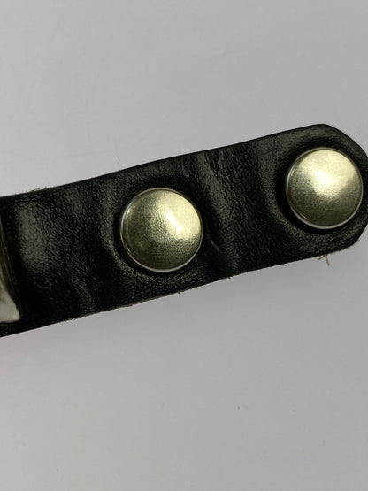 【中古品】【メンズ】 RE.ACT リアクト STUDS BRACE スタッズ ブレス 小物 アクサセリー ブレスレット 192-260827-hu-11-min カラー：シルバー/ブラック 万代Net店