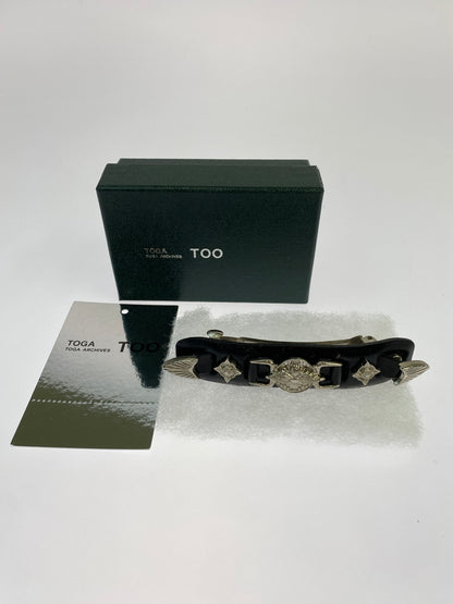 【中古品】【レディース】 TOGA TOO トーガ トゥ バレッタ 髪飾り ヘアアクセサリー 小物 193-260827-hu-12-min サイズ：ONE カラー：ブラック/シルバー 万代Net店