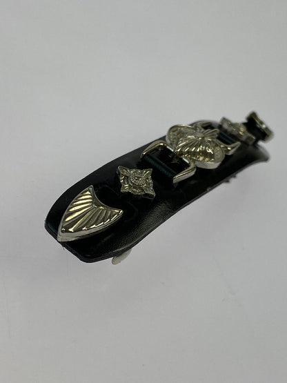 【中古品】【レディース】 TOGA TOO トーガ トゥ バレッタ 髪飾り ヘアアクセサリー 小物 193-260827-hu-12-min サイズ：ONE カラー：ブラック/シルバー 万代Net店