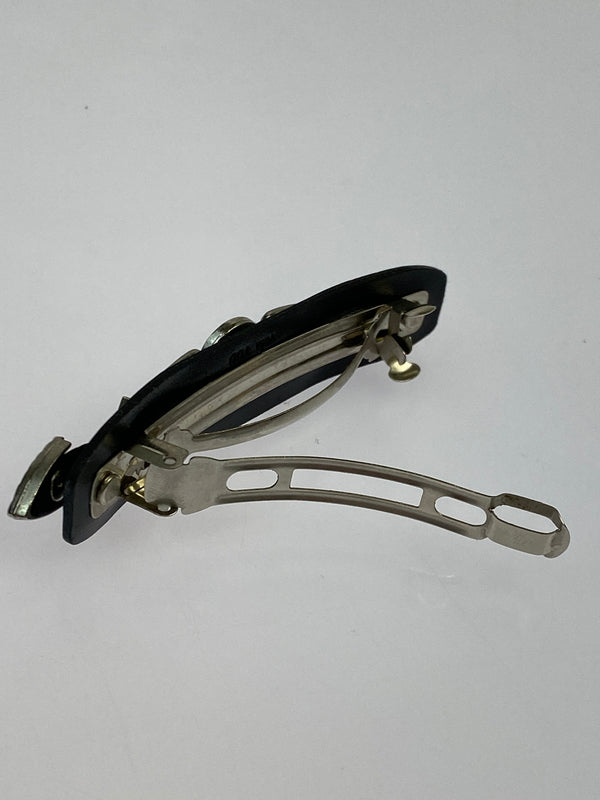 【中古品】【レディース】 TOGA TOO トーガ トゥ バレッタ 髪飾り ヘアアクセサリー 小物 193-260827-hu-12-min サイズ：ONE カラー：ブラック/シルバー 万代Net店