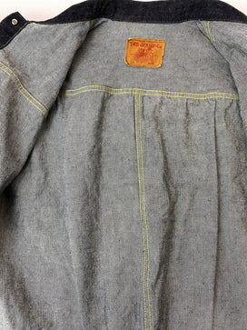 【中古品】【メンズ】 TCB JEANS ティーシービー ジーンズ 大戦モデル デニムジャケット S40S Gジャン メンズ アウター 145-260825-em-62-min カラー：インディゴ 万代Net店