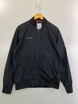 【中古品】【メンズ】 MAMMUT マムート UTILITY BOMBER JACKET 1012-00660 ユーティリティ ボンバー ジャケット メンズ アウター ジップアップ フライトジャケット 144-260825-em-56-min サイズ：M カラー：ブラック 万代Net店