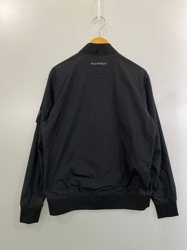 【中古品】【メンズ】 MAMMUT マムート UTILITY BOMBER JACKET 1012-00660 ユーティリティ ボンバー ジャケット メンズ アウター ジップアップ フライトジャケット 144-260825-em-56-min サイズ：M カラー：ブラック 万代Net店