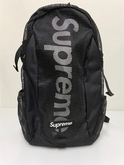 【中古品】【メンズ/レディース】 SUPREME シュプリーム 20SS BACKPACK バックパック リュックサック カバン 188-260830-em-04-min カラー：ブラック 万代Net店