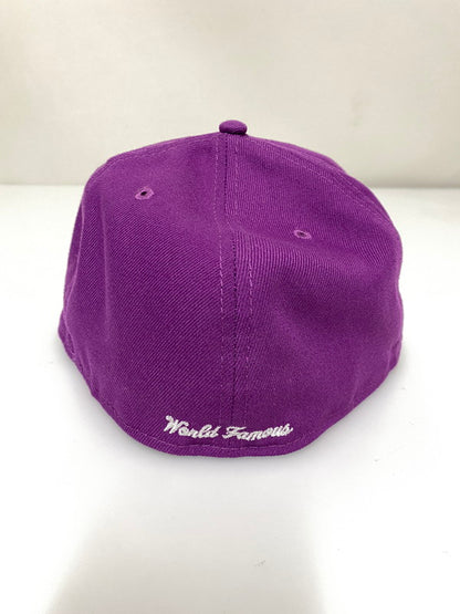 【中古品】【メンズ/レディース】 SUPREME シュプリーム CHAMPIONSHIP BOX LOGO NEW ERA PURPLE チャンピオンシップ ボックス ロゴ ニューエラ キャップ 帽子 185-260830-em-26-min サイズ：7 5/8 カラー：パープル 万代Net店