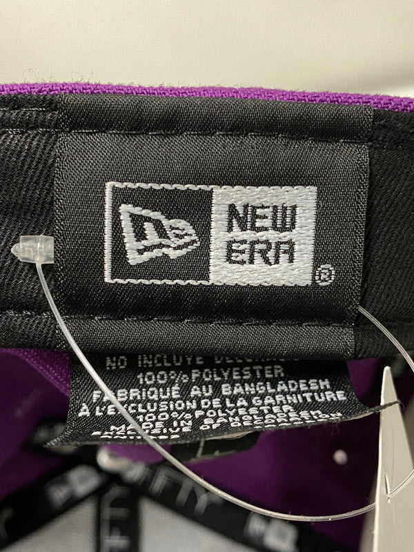 【中古品】【メンズ/レディース】 SUPREME シュプリーム CHAMPIONSHIP BOX LOGO NEW ERA PURPLE チャンピオンシップ ボックス ロゴ ニューエラ キャップ 帽子 185-260830-em-26-min サイズ：7 5/8 カラー：パープル 万代Net店