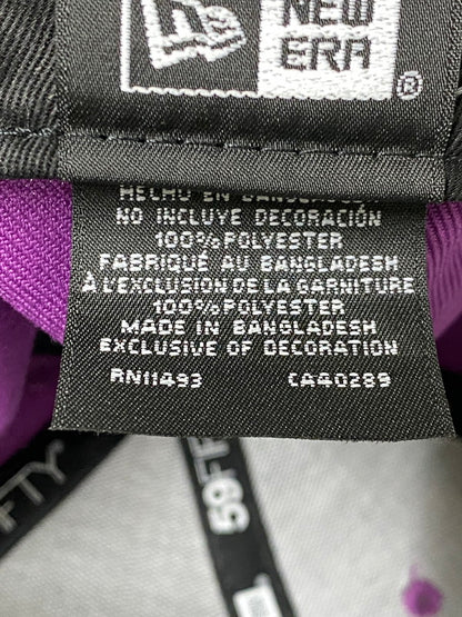 【中古品】【メンズ/レディース】 SUPREME シュプリーム CHAMPIONSHIP BOX LOGO NEW ERA PURPLE チャンピオンシップ ボックス ロゴ ニューエラ キャップ 帽子 185-260830-em-26-min サイズ：7 5/8 カラー：パープル 万代Net店