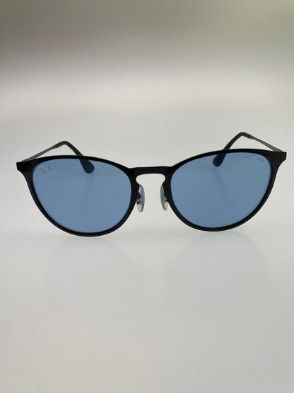 【中古品】【メンズ/レディース】 RAY-BAN レイバン ERIKA SUNGLASSES RB3539 エリカ サングラス 54□19-145 アクセサリー 203-260830-em-51-min カラー：ポリッシュ ブラック/ブルー 万代Net店