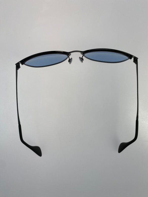 【中古品】【メンズ/レディース】 RAY-BAN レイバン ERIKA SUNGLASSES RB3539 エリカ サングラス 54□19-145 アクセサリー 203-260830-em-51-min カラー：ポリッシュ ブラック/ブルー 万代Net店