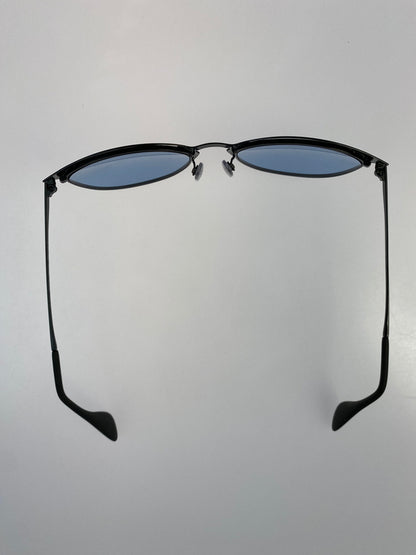 【中古品】【メンズ/レディース】 RAY-BAN レイバン ERIKA SUNGLASSES RB3539 エリカ サングラス 54□19-145 アクセサリー 203-260830-em-51-min カラー：ポリッシュ ブラック/ブルー 万代Net店
