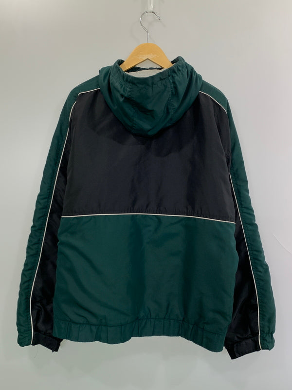 【現状渡し品】【メンズ】 NIKE ナイキ 90'S HOODED JACKET 90年代 フーデッド ジャケット メンズ アウター ヴィンテージ 上着 フード付き 146-260904-em-61-min サイズ：M カラー：グリーン/ブラック 万代Net店