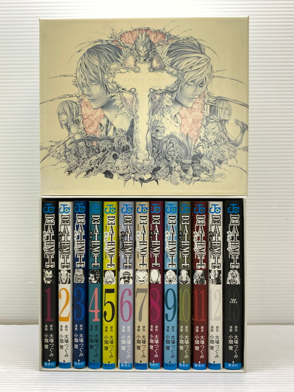 【現状渡し品】 デスノート 全13巻 本編12巻＋公式解析マニュアル 集英社 ジャンプコミックス セットコミック 大場つぐみ 小畑健 004-260914-em-22-min 万代Net店