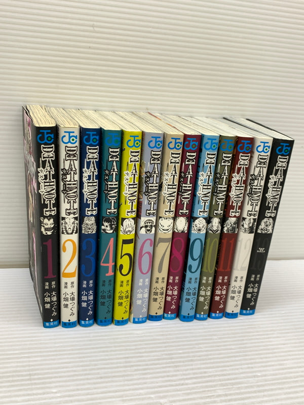 【現状渡し品】 デスノート 全13巻 本編12巻＋公式解析マニュアル 集英社 ジャンプコミックス セットコミック 大場つぐみ 小畑健 004-260914-em-22-min 万代Net店