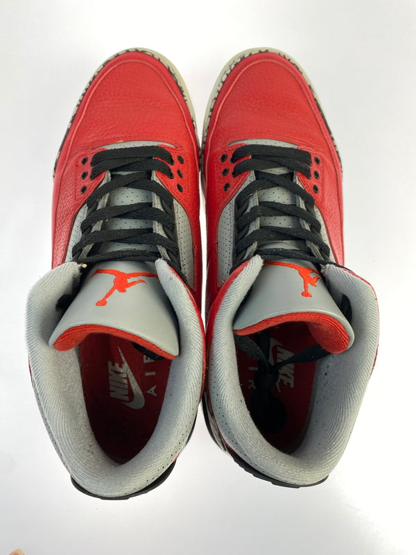 【中古品】【メンズ】 NIKE ナイキ AIR JORDAN 3 RETRO SE CK5692-600 エアジョーダン3 レトロ SE メンズ シューズ スニーカー 靴 160-260825-em-18-min サイズ：28.0cm カラー：FIRE RED/CEMENT GREY-BLACK 万代Net店