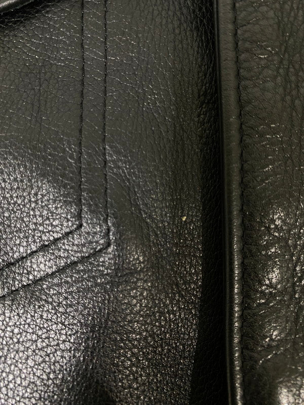 【中古品】【メンズ】 LEGENDARY USA レジェンダリー ユーエスエー LEATHER VEST レザー ベスト 革 メンズ アウター アメリカ製 146-260904-em-03-min サイズ：44 カラー：ブラック 万代Net店