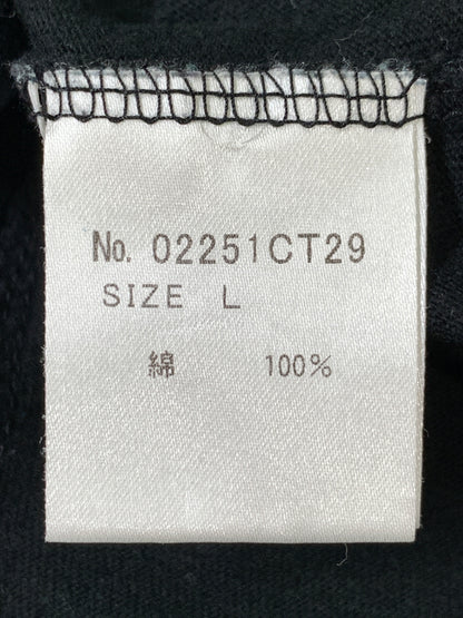 【中古品】【メンズ】 HYSTERIC GLAMOUR ヒステリックグラマー LOGO TEE 02251CT29 ロゴ 半袖 Tシャツ メンズ トップス 140-260901-em-11-min サイズ：L カラー：ブラック 万代Net店