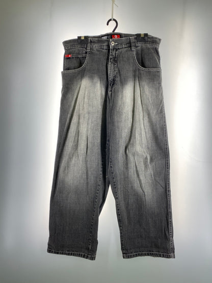 【中古品】【メンズ】 SOUTHPOLE サウスポール DENIM PANTS デニム パンツ ボトムス ジーパン 157-260830-hu-50-min サイズ：38 カラー：ブラックインディゴ 万代Net店