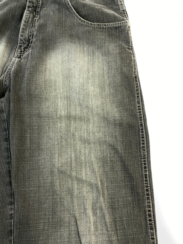 【中古品】【メンズ】 SOUTHPOLE サウスポール DENIM PANTS デニム パンツ ボトムス ジーパン 157-260830-hu-50-min サイズ：38 カラー：ブラックインディゴ 万代Net店