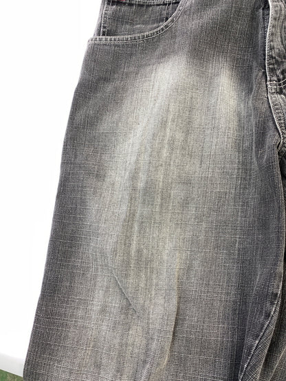 【中古品】【メンズ】 SOUTHPOLE サウスポール DENIM PANTS デニム パンツ ボトムス ジーパン 157-260830-hu-50-min サイズ：38 カラー：ブラックインディゴ 万代Net店