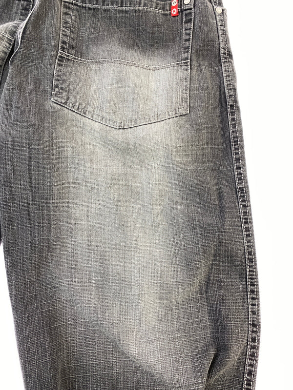 【中古品】【メンズ】 SOUTHPOLE サウスポール DENIM PANTS デニム パンツ ボトムス ジーパン 157-260830-hu-50-min サイズ：38 カラー：ブラックインディゴ 万代Net店
