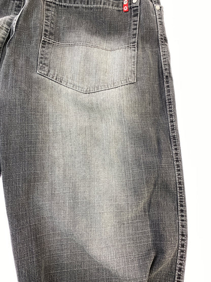【中古品】【メンズ】 SOUTHPOLE サウスポール DENIM PANTS デニム パンツ ボトムス ジーパン 157-260830-hu-50-min サイズ：38 カラー：ブラックインディゴ 万代Net店