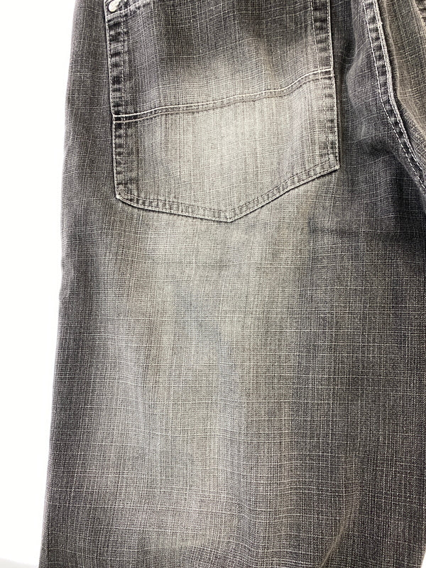 【中古品】【メンズ】 SOUTHPOLE サウスポール DENIM PANTS デニム パンツ ボトムス ジーパン 157-260830-hu-50-min サイズ：38 カラー：ブラックインディゴ 万代Net店