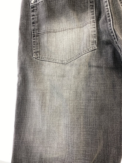 【中古品】【メンズ】 SOUTHPOLE サウスポール DENIM PANTS デニム パンツ ボトムス ジーパン 157-260830-hu-50-min サイズ：38 カラー：ブラックインディゴ 万代Net店