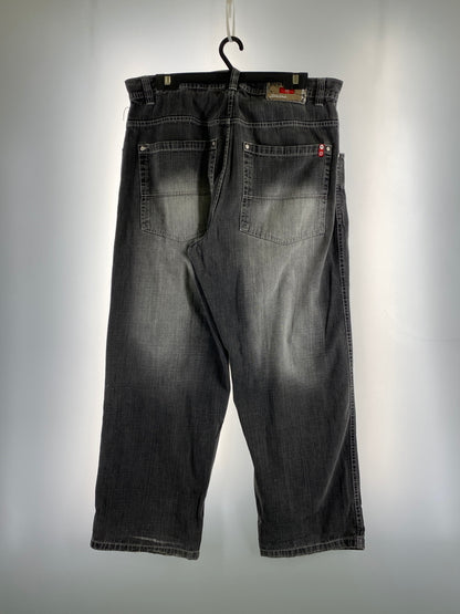 【中古品】【メンズ】 SOUTHPOLE サウスポール DENIM PANTS デニム パンツ ボトムス ジーパン 157-260830-hu-50-min サイズ：38 カラー：ブラックインディゴ 万代Net店