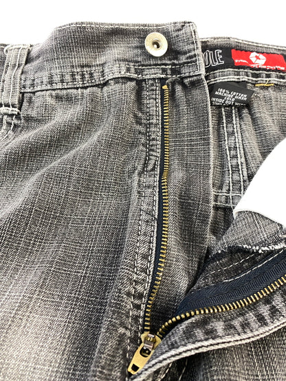 【中古品】【メンズ】 SOUTHPOLE サウスポール DENIM PANTS デニム パンツ ボトムス ジーパン 157-260830-hu-50-min サイズ：38 カラー：ブラックインディゴ 万代Net店