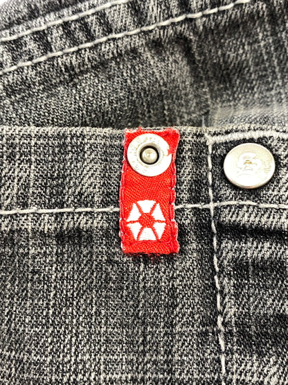【中古品】【メンズ】 SOUTHPOLE サウスポール DENIM PANTS デニム パンツ ボトムス ジーパン 157-260830-hu-50-min サイズ：38 カラー：ブラックインディゴ 万代Net店