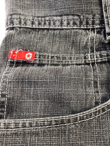 【中古品】【メンズ】 SOUTHPOLE サウスポール DENIM PANTS デニム パンツ ボトムス ジーパン 157-260830-hu-50-min サイズ：38 カラー：ブラックインディゴ 万代Net店