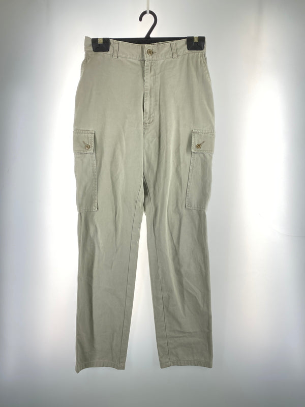 【中古品】【メンズ】 POLO RALPH LAUREN ポロバイラルフローレン CHINO CARGO PANT チノ カーゴ パンツ ボトムス 157-260830-hu-48-min サイズ：34×34 カラー：ライトグレー系 万代Net店