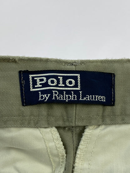 【中古品】【メンズ】 POLO RALPH LAUREN ポロバイラルフローレン CHINO CARGO PANT チノ カーゴ パンツ ボトムス 157-260830-hu-48-min サイズ：34×34 カラー：ライトグレー系 万代Net店