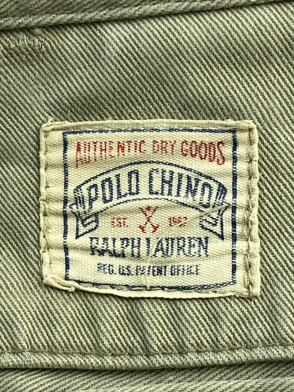 【中古品】【メンズ】 POLO RALPH LAUREN ポロバイラルフローレン CHINO CARGO PANT チノ カーゴ パンツ ボトムス 157-260830-hu-48-min サイズ：34×34 カラー：ライトグレー系 万代Net店