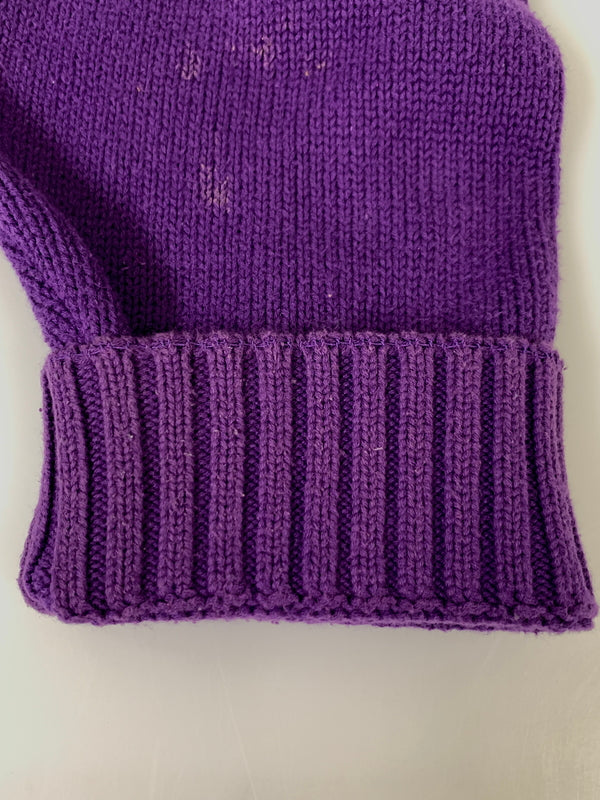 【中古品】【メンズ】 EDDIE BAUER エディー バウアー 80-90S KNIT 80-90年代 ニット セーター 長袖 ロングスリーブ 146-260827-hu-25-min サイズ：L カラー：パープル 万代Net店