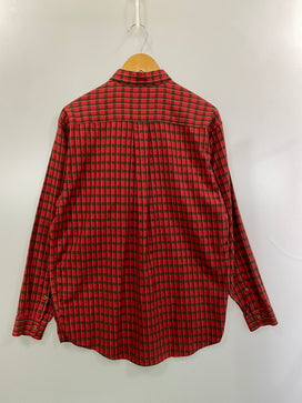 【中古品】【メンズ】 PATAGONIA パタゴニア 90S CHECK SHIRT 90年代 チェックシャツ メンズ 長袖シャツ ヴィンテージ 144-260825-em-48-min サイズ：S カラー：レッド系 万代Net店